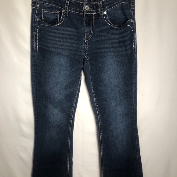 Womens Embroidered Seven Jeans. 34/28. Slim. - Picture 4 of 9